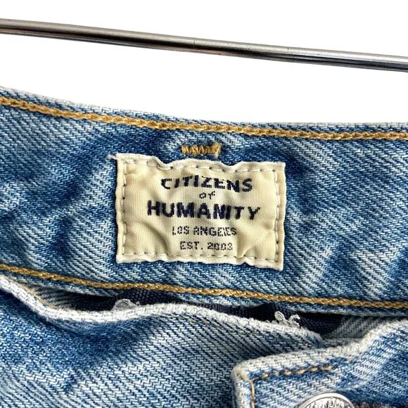 Citizens of Humanity Sacha High Rise Wide Jeans Denim, 30 - Picture 6 of 14